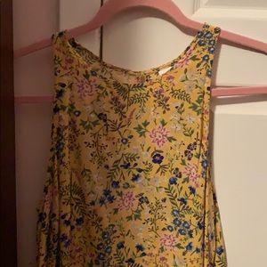 Dress tank top